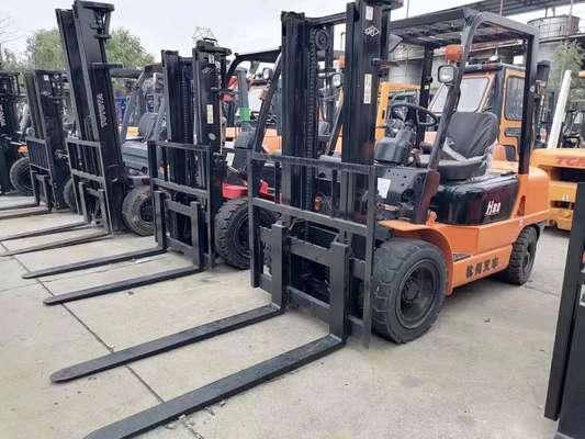 Hangcha H30 Hangzhou diesel usado em empilhadeira com 5570 kg de peso
