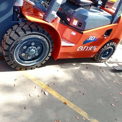 3 toneladas de empilhadeira FD30 com 3 mastros Automático/Manual Usado Japão Heli Excelente estado