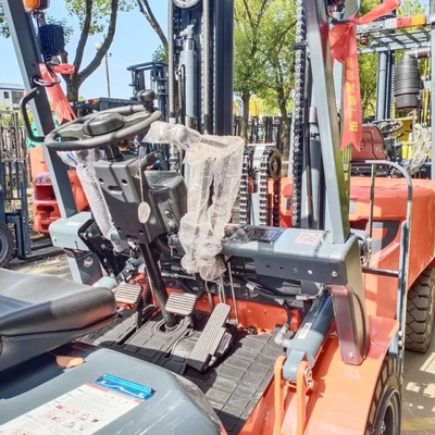 3 toneladas de empilhadeira FD30 com 3 mastros Automático/Manual Usado Japão Heli Excelente estado