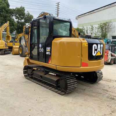 CAT 307e2 Excavadora de segunda mão com bomba hidráulica TOSHIBA em boas condições