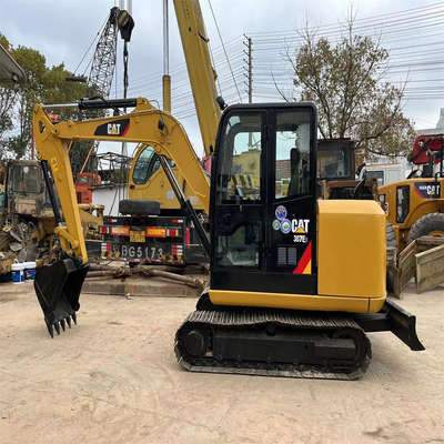 CAT 307e2 Excavadora de segunda mão com bomba hidráulica TOSHIBA em boas condições