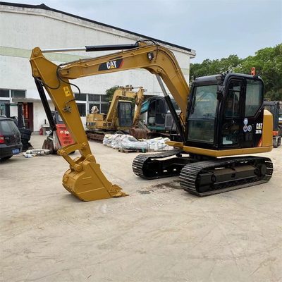 CAT 307e2 Excavadora de segunda mão com bomba hidráulica TOSHIBA em boas condições