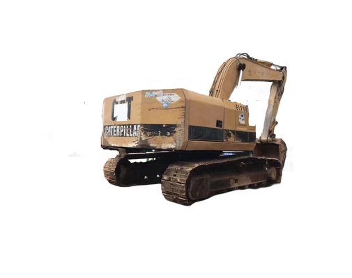 CAT E120B Excavadoras de segunda mão Excavadora com válvula hidráulica CAT e cor amarela preta