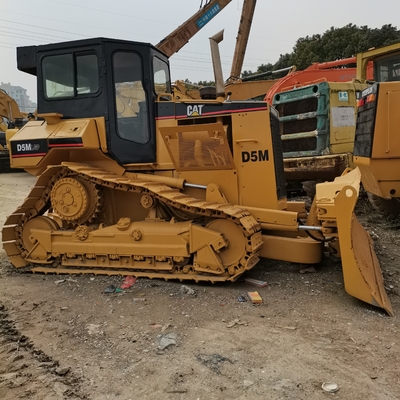 Alta eficiência operacional Bulldozer Caterpillar D5M japonês de baixa duração