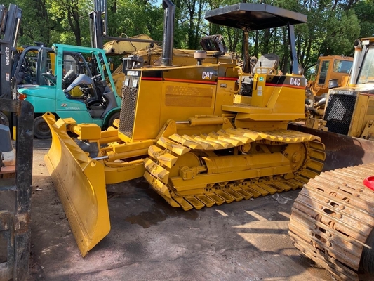 Bulldozer original 100% japonês CAT D4C da Caterpillar com bom desempenho e preço acessível