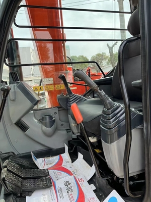 Excavadora usada Hitachi ZX70 em boas condições com cilindro hidráulico Liyuan