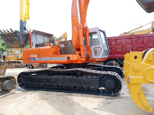 Excavadora usada Hitachi EX300 Crawler Equipamentos de construção baratos e duráveis
