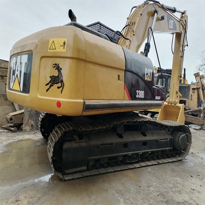 200kw de segunda mão original do Japão Caterpillar Crawler Excavator 330D Digger 33750 KG