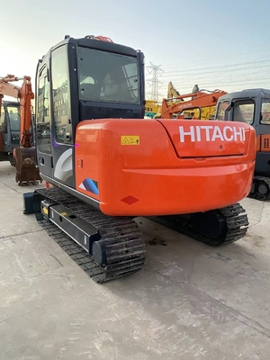 Excavadora usada Hitachi ZX70 com poucas horas de trabalho e bom desempenho