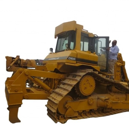 Mini Dozer japonês CAT D6R de segunda mão com poucas horas de trabalho e excelentes condições de trabalho