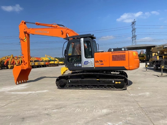 Excavadora HITACHI ZX200 importada do Japão Horas baixas Excavadora de rastreamento Excavadora usada