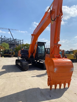 Excavadora HITACHI ZX200 importada do Japão Horas baixas Excavadora de rastreamento Excavadora usada