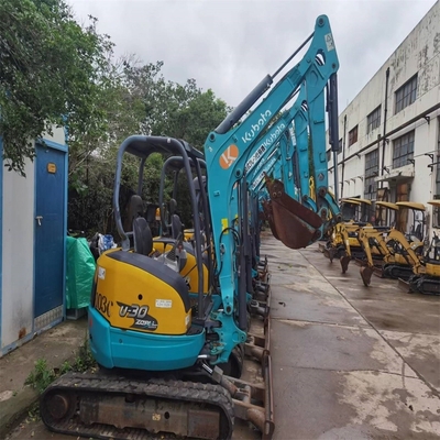 Excavadora japonesa KUBOTA U30 usada Excavadora hidráulica original em boas condições