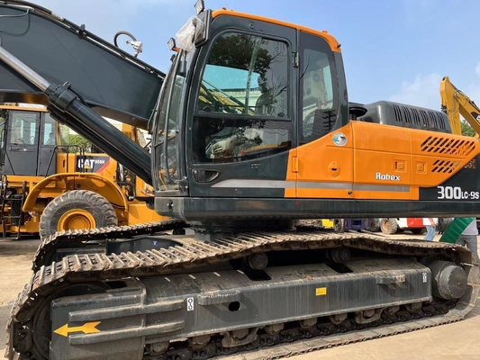 Usado Hyundai 300LC-9S Excavator Pesado 30 toneladas Máquina 90% Capacidade de balde 1,38m3