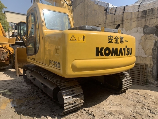 Válvula hidráulica KOMATSU Excavadora usada de 12 toneladas PC120-6 para suas necessidades de construção