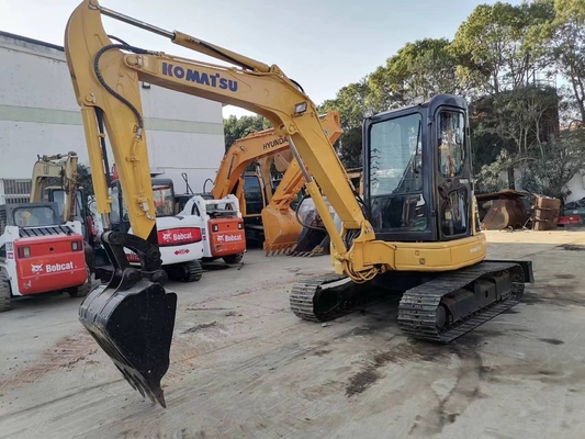 Horários de trabalho baixos Japão Komatsu PC50 Mini Excavator em excelente estado