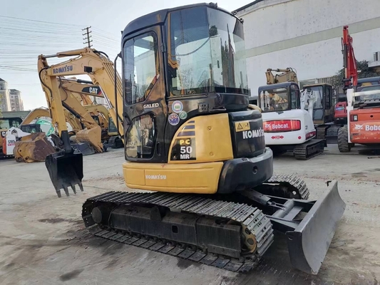Horários de trabalho baixos Japão Komatsu PC50 Mini Excavator em excelente estado