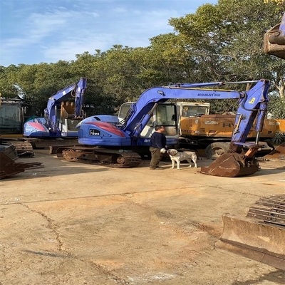 Excavadora com válvula original