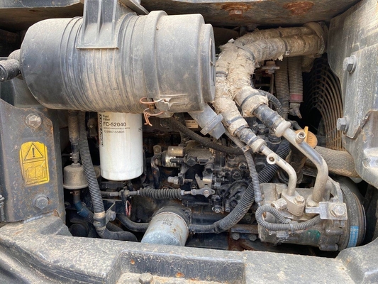 Melhor escavadeira de 5 toneladas Komatsu PC55 com 0-2000 horas de trabalho e bomba hidráulica