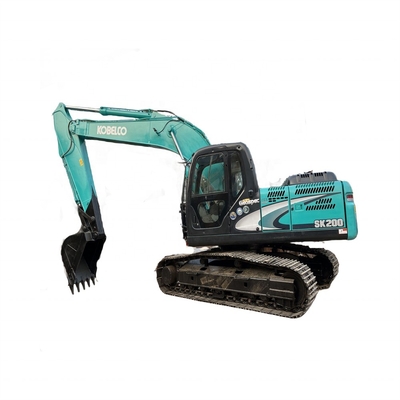 Kobelco SK200-8 de segunda mão Escavação de 20 toneladas Máquinas de construção de rastreamento Usadas no Japão