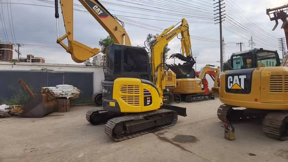 Mini Komatsu PC50 Escavação 0.2m3 Capacidade de balde 100% pronto Excelente estado