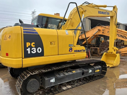 Excavadora japonesa original Komatsu PC130-7 Excavadora hidráulica usada PC130-7 Crawler
