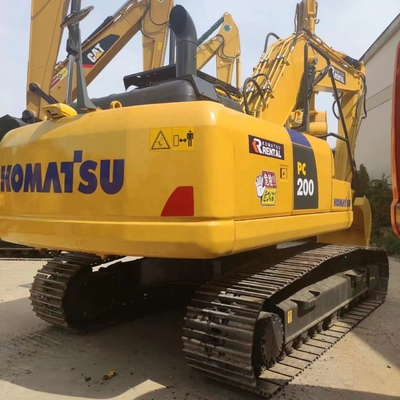 Excavadora hidráulica usada KOMATSU PC200-8 em boas condições