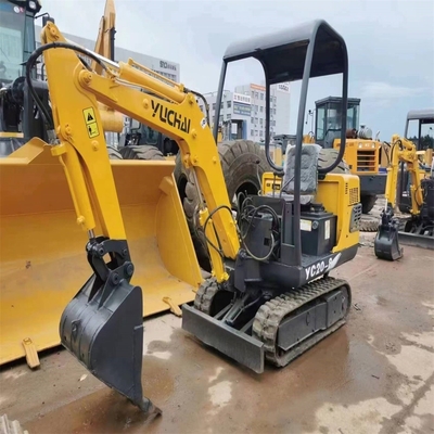 Perfeito estado YUCHAI YC20-8 mini escavadeira 2 toneladas para 2023