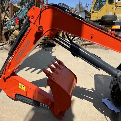Excavadora Hitachi ZX35 de segunda mão com bomba hidráulica original