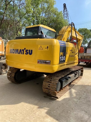 KOMATSU Motor 13T Excavadora de rastreamento Komatsu PC130-7 Excavadora usada no Japão