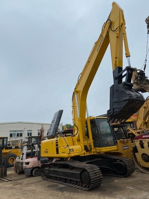 Excavadora usada Komatsu PC200-6 com sistema hidráulico avançado 19400 KG Peso da máquina