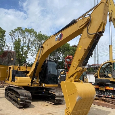 Excavadora CAT 320GC de segunda mão com cilindro hidráulico HAWE em bom estado