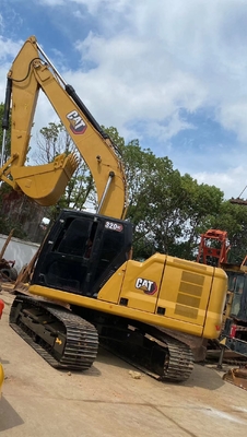 Excavadora CAT 320GC de segunda mão com cilindro hidráulico HAWE em bom estado