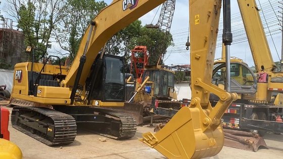 Excavadora CAT 320GC de segunda mão com cilindro hidráulico HAWE em bom estado
