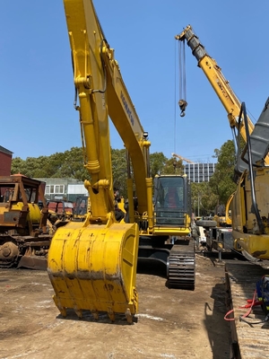 Excavadora de rastreamento usada Komatsu PC300-7 30 toneladas com poucas horas de trabalho a preços acessíveis