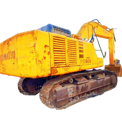 Excavadora KOMATSU PC600 em excelente estado com poucas horas de trabalho