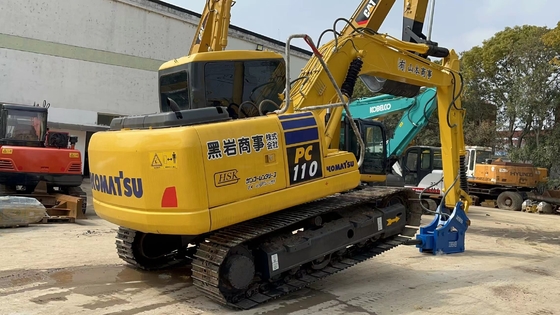Alta eficiência operacional Excavadora usada Komatsu 110-7 do Japão para construção