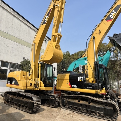 Cat 330D2 Excavadora do Japão com 0-2000 horas de trabalho e outro cilindro hidráulico