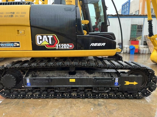 12500 KG Excavadora usada Caterpillar Cat 312D2GC com 59kw de potência e bom estado