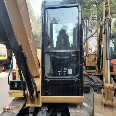 Excavadora hidráulica mini-excavadora CAT 305.5E2 usada com motor original de 5400 kg