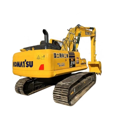 Peso operacional 21 toneladas Komatsu PC210-8 Excavadora de segunda mão