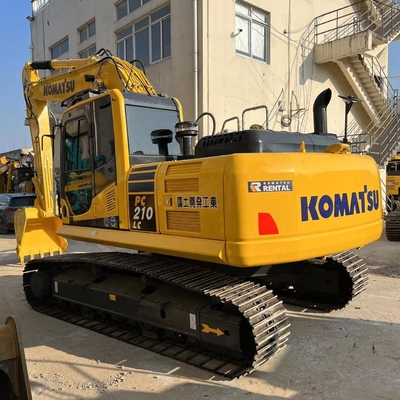 Peso operacional 21 toneladas Komatsu PC210-8 Excavadora de segunda mão