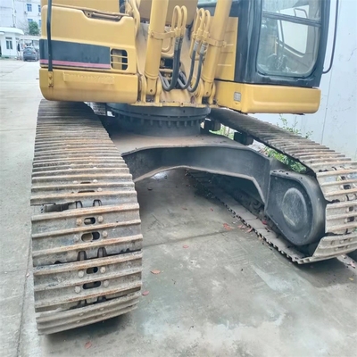 Máquinas de moagem de terra de segunda mão Cat 320B Excavadora Caterpillar com cor original