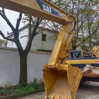 Máquinas de moagem de terra de segunda mão Cat 320B Excavadora Caterpillar com cor original