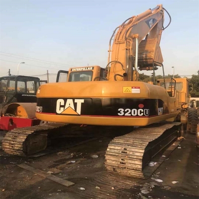 Excavadora CAT 320CU de segunda mão de 25 toneladas, peso operacional no Japão a baixo custo