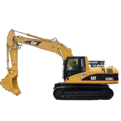 90% cilindro hidráulico HYUNDAI Excavadora usada CAT320CL Excavadora de carga pesada de 30 toneladas