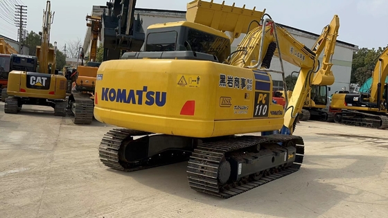 Kawasaki bomba hidráulica usado Komatsu escavadeira pintura original Japão EPA motor PC110-7
