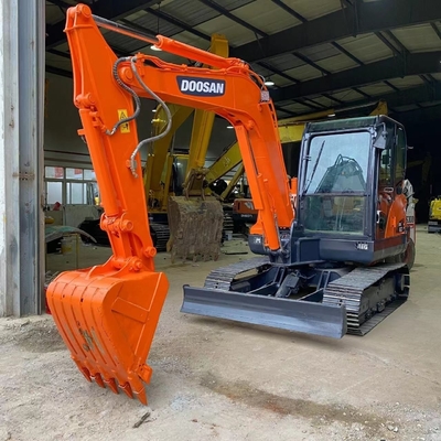 DOOSAN DX60 6TON Excavadora Hidráulica Crawler com peças coreanas originais e acessível