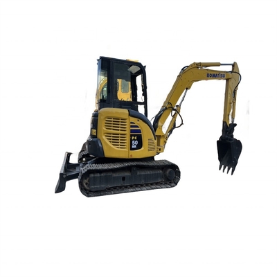 Vantagens Eficiência de trabalho elevada Capacidade de balde 0,3m3 Excavadora Komatsu PC50 usada
