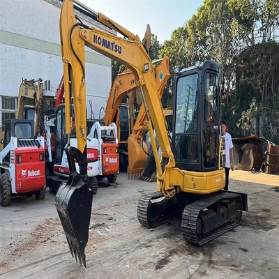 Vantagens Eficiência de trabalho elevada Capacidade de balde 0,3m3 Excavadora Komatsu PC50 usada